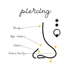 Nose Piercing Day Icon Sticker