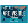 Not All Are Visible PTSD Awareness Month Sticker 