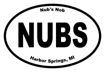 Nubs Nob Oval Sticker