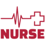 Nurse Cardiac Frequence Transfer Sticker