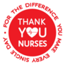 Nurses Thank You For The Difference You Make Every Day Sticker