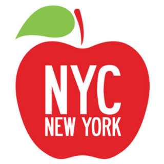 Nyc New York Apple Illustration Sticker