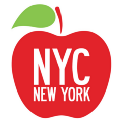 Nyc New York Apple Illustration Sticker