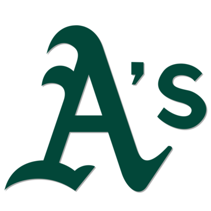 Oakland As MLB Logo Sticker