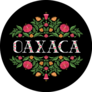 Oaxaca, Mexico Illustration Floral Lettering Sticker