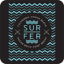 Ocean Drive Surfer Sticker
