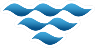 Ocean Icon Sticker