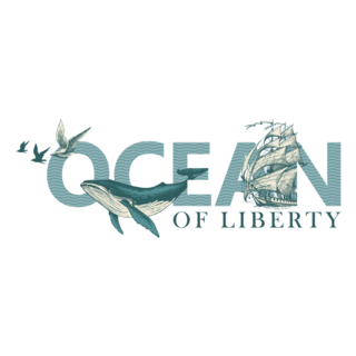Ocean Of Liberty Seagull Sticker