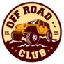 Off Road Club Circle Sticker
