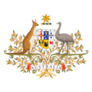 Official Current Coat Of Arms Of Australia Sticker
