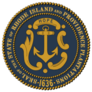 Official Current Great Seal Of Rhode Island, Usa Sticker