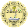 Official Current Seal Of Tennessee Sticker