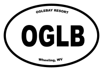 Oglebay Resort Oval Sticker