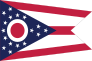 Ohio Oh State Flag Sticker