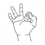 Ok Hand Sign Meme Sticker