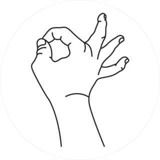 Okay Hand Sign Meme Sticker