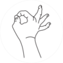 Okay Hand Sign Meme Sticker