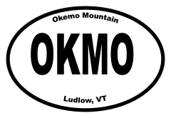 Okemo Mountain Oval Sticker
