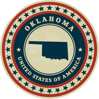 Oklahoma Seal Sticker