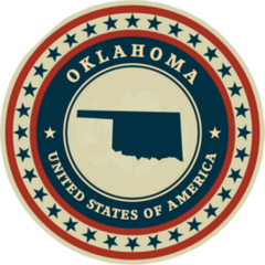 Oklahoma Seal Sticker