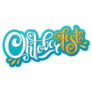Oktoberfest Handwritten Lettering German Sticker