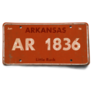 Old Arkansas Plate Vintage Sticker