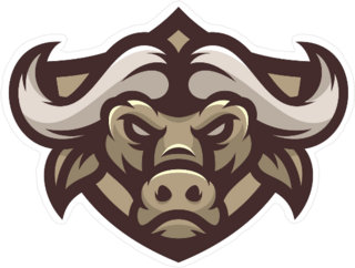 Old Buffalo Head Sticker