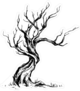 Old Dry Tree Sticker
