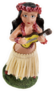 Old Fashioned Antique Style Hawaiian Hula Doll Sticker