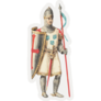 Old Time Knight Sticker