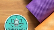 Old Town Yoga Circle Stickers