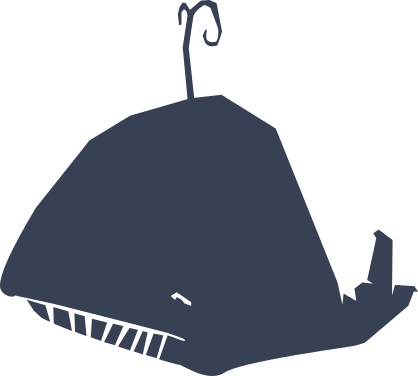Old Whale Sticker