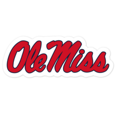 Ole Miss Rebels NCAA Logo Sticker