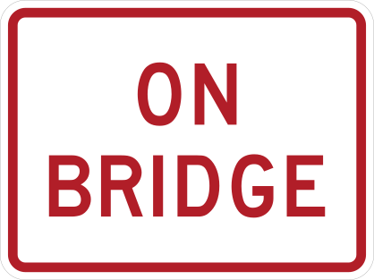 On Bridge Sticker