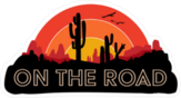 On The Road Cactus Sticker