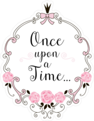 Once Upon A Time Fairy Lettering Sticker