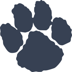 One Paw Print Sticker