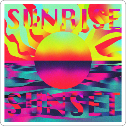 “Opposite Ends” Sticker