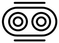 Optometrist Icon Sticker