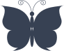 Orange Oakleaf Butterfly Sticker