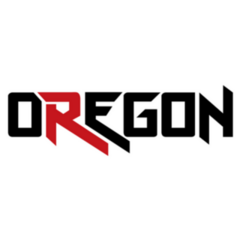 Oregon Typography Sticker