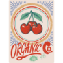 Organic Cherry Sticker
