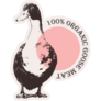 Organic Goose Sticker