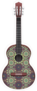 Ornamental Guitar Sticker