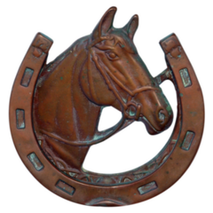 Ornamental Horse Shoe Sticker