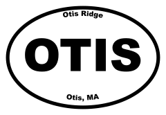 Otis Ridge Oval Sticker