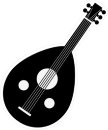 Oud Icon Sticker