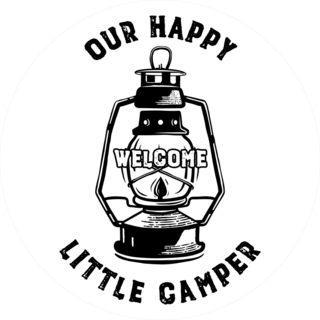 Our Happy Little Camper Sticker