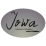 Oval Lettering Iowa Sticker