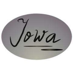 Oval Lettering Iowa Sticker